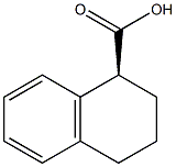 S-四氢萘甲酸 结构式