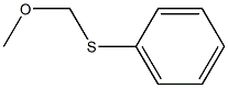 间甲氧基茴香硫醚 结构式