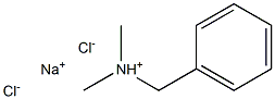 山俞基二甲基苄基氯化铵 结构式