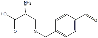 S-对氧甲基苄基-D-半胱氨酸 结构式