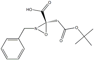 N-苄氧酰基-L-天冬氨酸B-特丁基酯 结构式