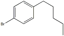 对溴正戊基苯 结构式