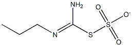 异硫脲丙磺酸内盐 结构式