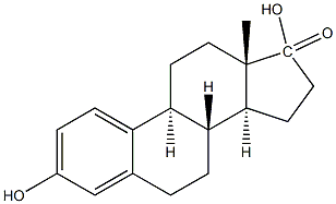 雌甾-4-烯-17-酮 结构式