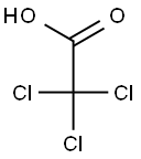 Trichloroacetic acid, 20 % solution 结构式