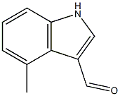 3-FORMYL-4-METHYLINDOLE 结构式