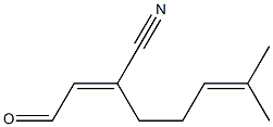 CITRALNITRILE 结构式