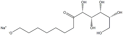 SODIUMGLUCOSEHEPTYLATE 结构式