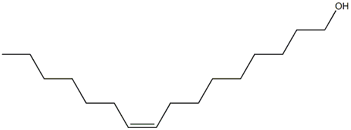 CIS,TRANS-9-HEXADECENOL 结构式