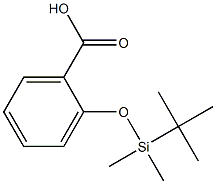 Benzoic acid, 2-(t-butyldimethylsilyloxy)- 结构式