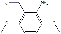 2-Amino-3,6-dimethoxybenzaldehyde 95% 结构式