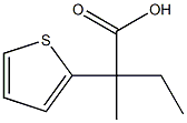 2-Methyl-2-thien-2-ylbutanoic acid 结构式