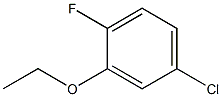 2-氟-5-氯苯乙醚 结构式