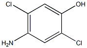 2.5-二氯-4-氨基苯酚 结构式