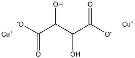 酒石酸銅(I) 结构式