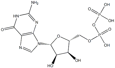 鳥苷二磷酸 结构式