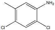 2,4-Dichloro-5-Methylaniline 结构式