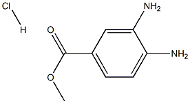 Methyl 3,4-Diaminobenzoate HCl 结构式