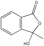 3-hydroxy-3-methyl-1(3H)-isobenzofuranone 结构式