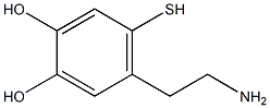 6-mercaptodopamine 结构式