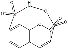 coumarin 7-O-sulfamate 结构式