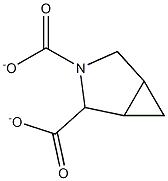 3,4-methanopyrrolidine dicarboxylate 结构式