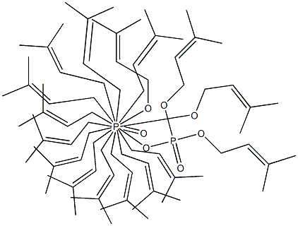 hexadecaprenyl diphosphate 结构式