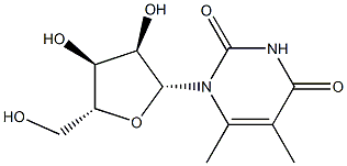 5,6-dimethyluridine 结构式