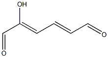 2-hydroxymuconaldehyde 结构式