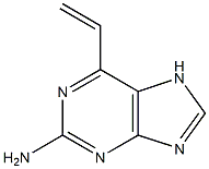 2-amino-6-vinylpurine 结构式