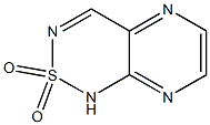 pyrazino(2,3-c)(1,2,6)thiadiazine-2,2-dioxide 结构式