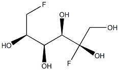 5-fluoro-gulosyl fluoride 结构式