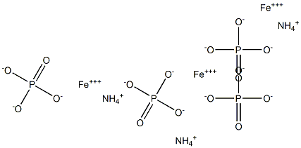 FERRICAMMONIUMORTHOPHOSPHATE 结构式