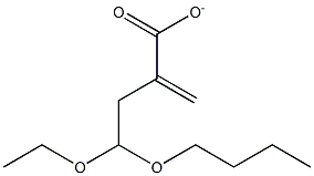 BUTOXYETHOXYETHYLACRYLATE 结构式