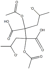 DIGLYCERIDE,DIACETYLTARTARICACIDESTER 结构式