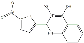 1,2-DIHYDRO-2-(5'-NITROFURYL)-4-HYDROXY-CHINAZOLIN-3-OXIDE 结构式