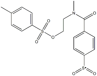 METHYL-(BETA-TOSYLOXY-ETHYL)TOSYLAMIDE 结构式