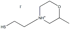 N-(2-MERCAPTOETHYL)-2-METHYLMORPHOLINIUMIODIDE 结构式