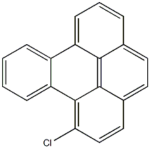 1-CHLOROBENZO(E)PYRENE 结构式
