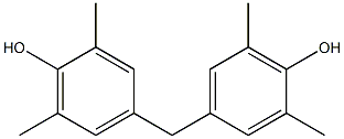 PHENOL,4,4'-METHYLENEBIS(2,6-DIMETHYL)- 结构式