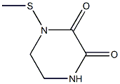 METHYLMERCAPTODIKETOPIPERAZINE 结构式