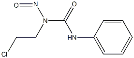 1-(2-CHLOROETHYL)-3-PHENYL-1-NITROSOUREA 结构式