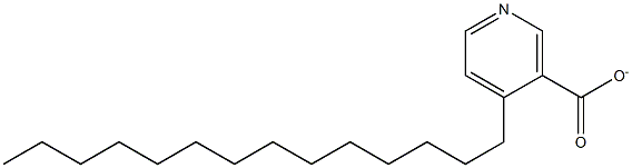 TETRADECYLNICOTINATE 结构式