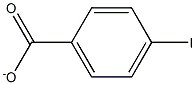 4-IODOBENZOATE 结构式