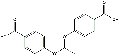 4,4'-DICARBOXYDIPHENOXYETHANE 结构式