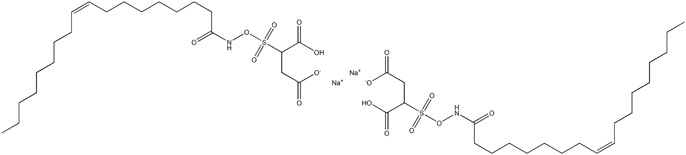 DISODIUMMONO-OLEAMIDOSULPHOSUCCINATE 结构式