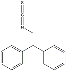 DIPHENYLETHYLISOTHIOCYANATE 结构式