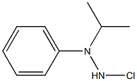 CHLOROPHENYLISOPROPYLHYDRAZINE 结构式