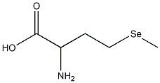 BUTYRICACID,2-AMINO-4-(METHYLSELENYL)-,D- 结构式