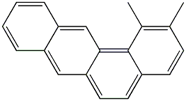 1,2-DIMETHYLBENZANTHRACENE 结构式